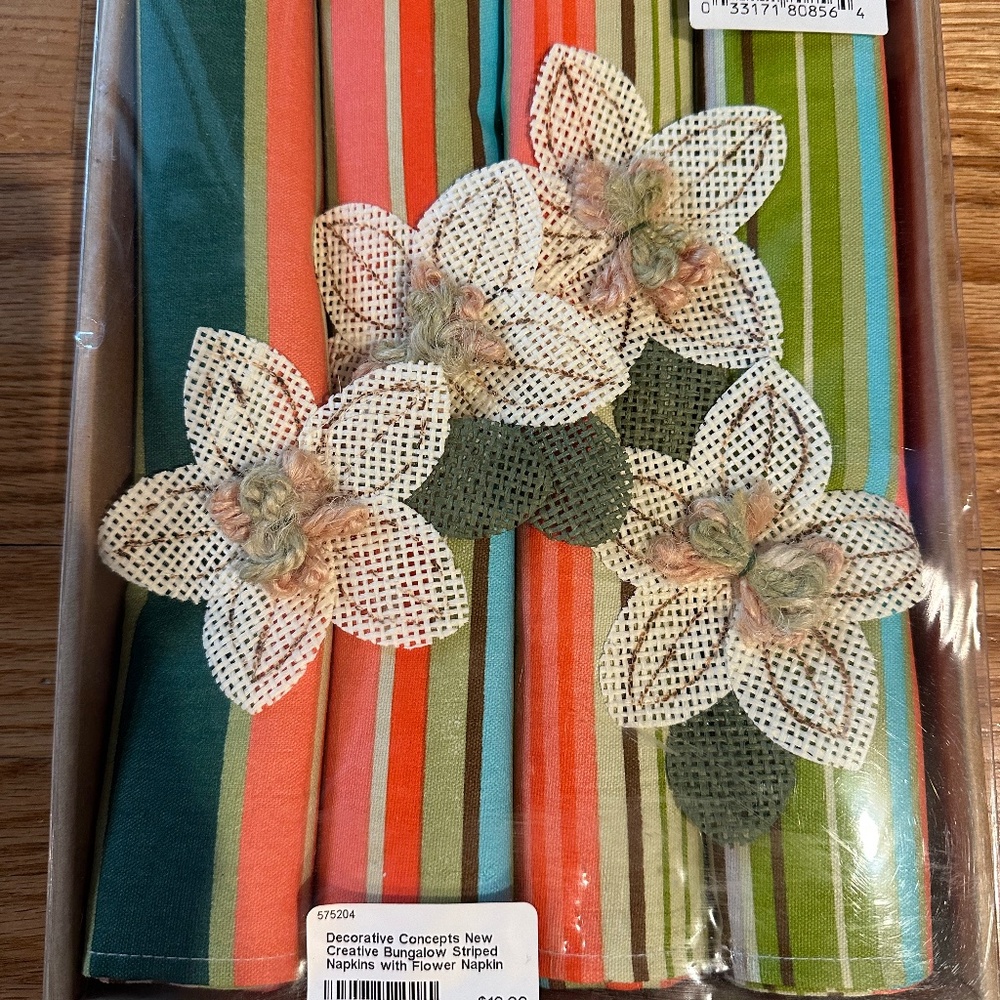 Decorative Concepts Napkins Set.